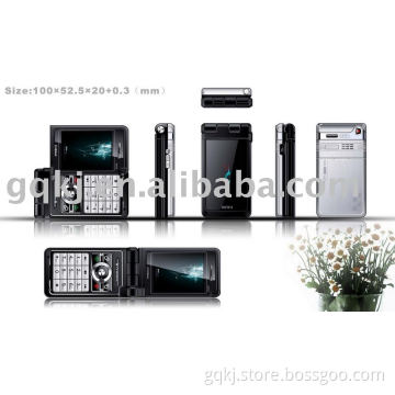 GQ-S900 Dual Flip Up &amp; Right Display Dual SIM Card Dual Standby TV mobile phone from Manufacturer